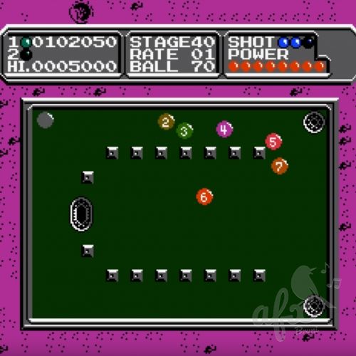 Скачать звуки и музыка из игры Lunar Pool на Dendy